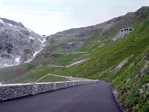 Kehren am Stelviopass