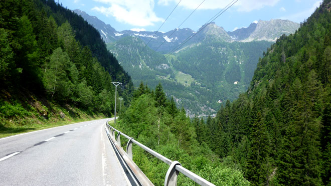 Col de la Forclaz  Alpenpass Schweiz  per Motorrad 